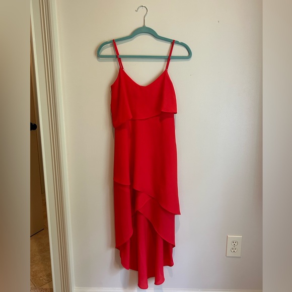 Coral BCBG High/Low Dress - Picture 2 of 8